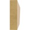 Ekena Millwork 2in. W x 8in. H x 20in. L Concord Woodgrain TimberThane Rafter Tail, Primed Tan RFTUR02X08X20CONRCPR - alternate 4